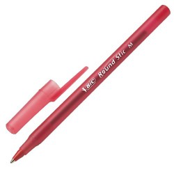 Bic 921332 Round Stic Tükenmez Kalem 1.0 Kırmızı