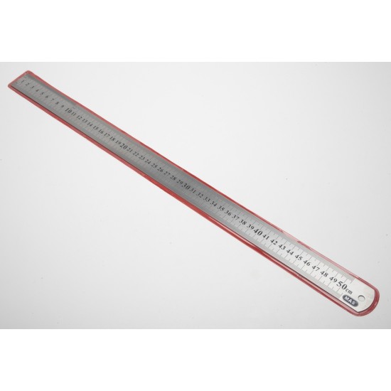 Mas Metal Çelik Cetvel 50 cm 2350