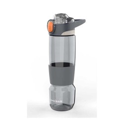 Zweıkell Trans Sleeve Antrasit Bpa İçermez 650 Ml Tritan Suluk