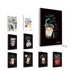 Çınar Coffee A4 Spr.Pp Kapak Defter 96yp.Çizgili 72610